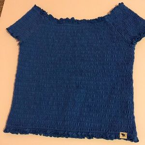 Blue Short Sleeve Summer Shirt